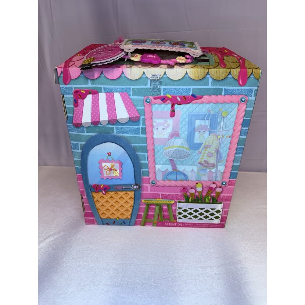 LALALOOPSY SILLY HAIR DOLL SCOOPS WAFFLE CONE MGA 2021 New NWB Complete - Picture 6 of 16